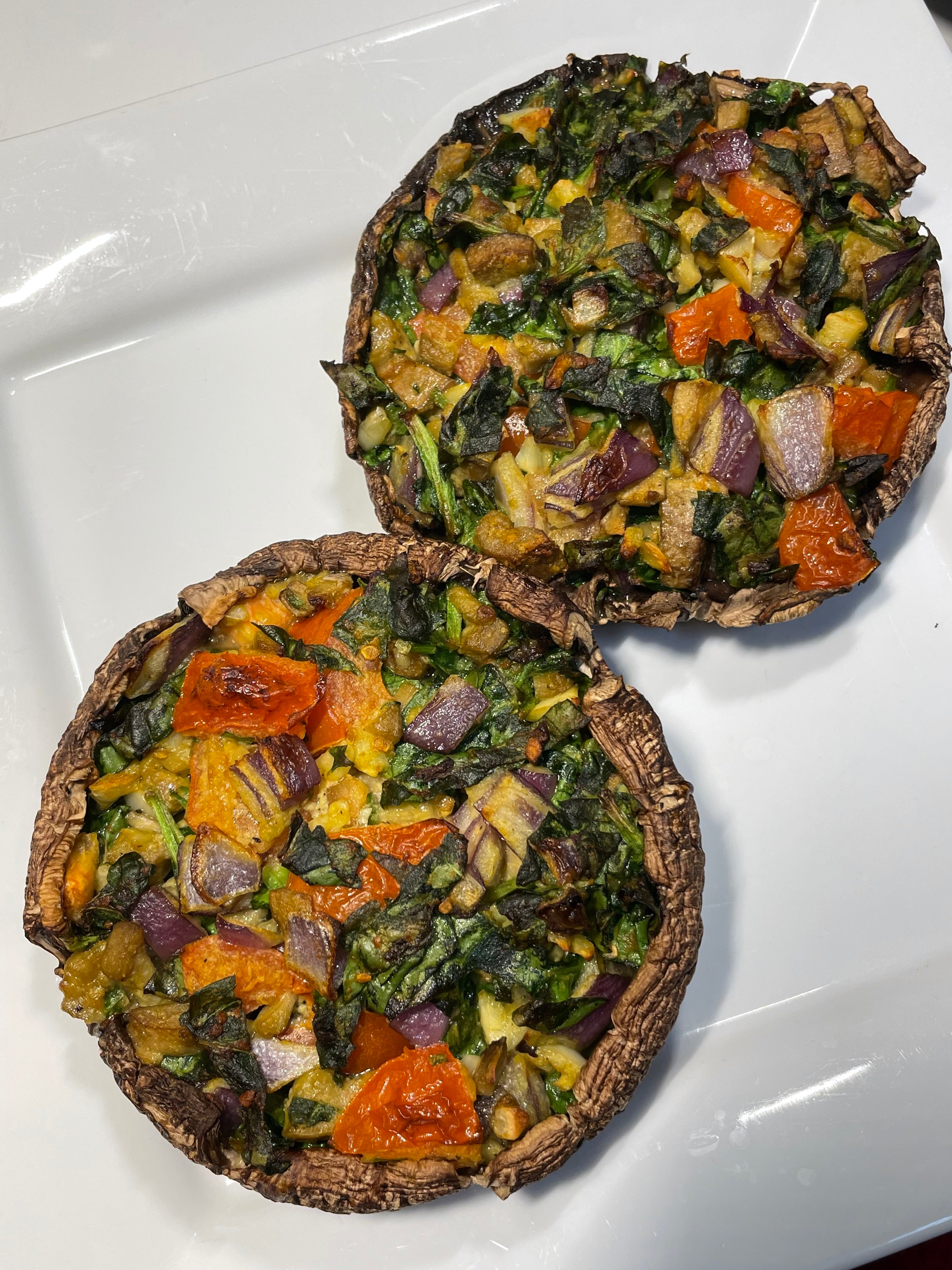 Stuffed Portobello Mushrooms – Peko