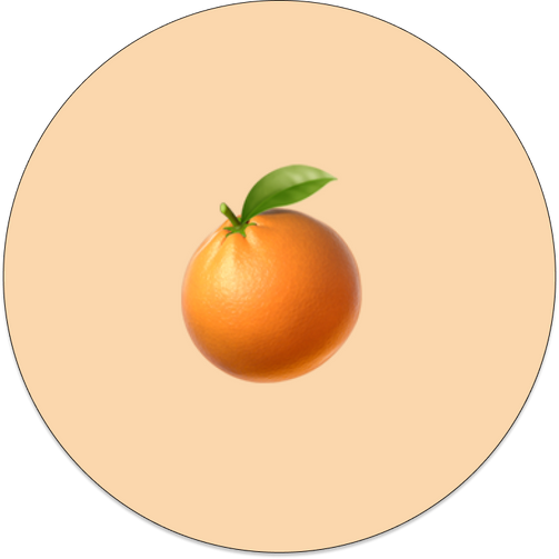 tangerine emoji
