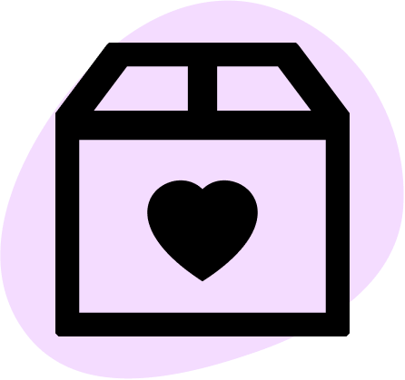 box with heart icon