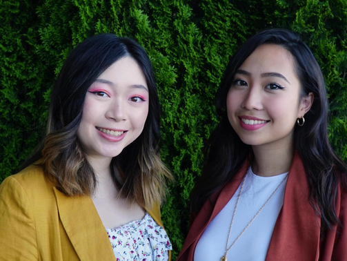 Peko Produce founders, Arielle Lok and Sang Le